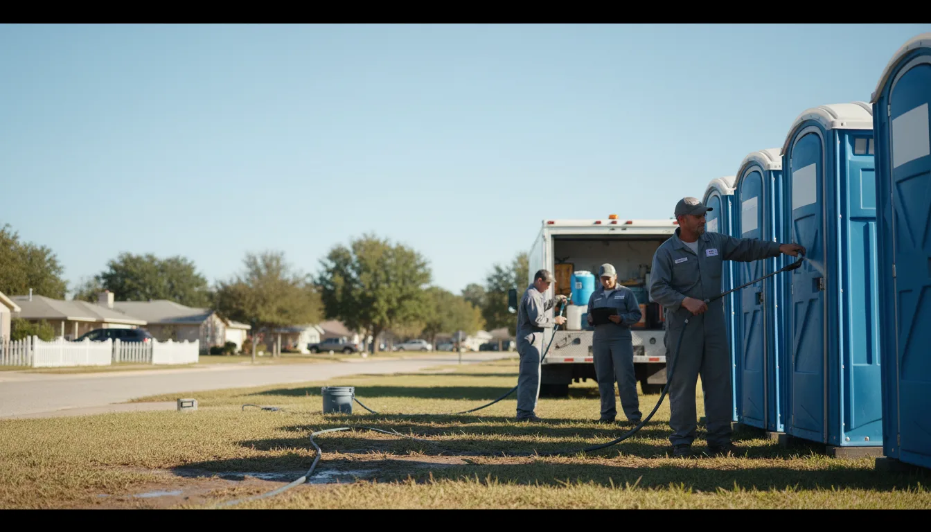 Long-Term Portable Toilet Rental in Bridgeport, NE near me